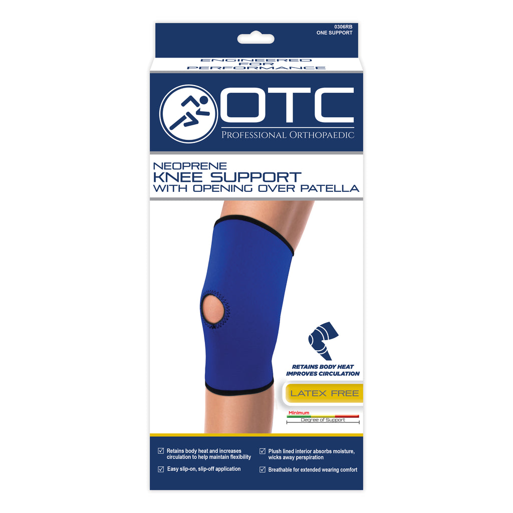 Corflex® 3/16” Neoprene Open Patella Knee Sleeve with Stays - Advent  Medical Systems