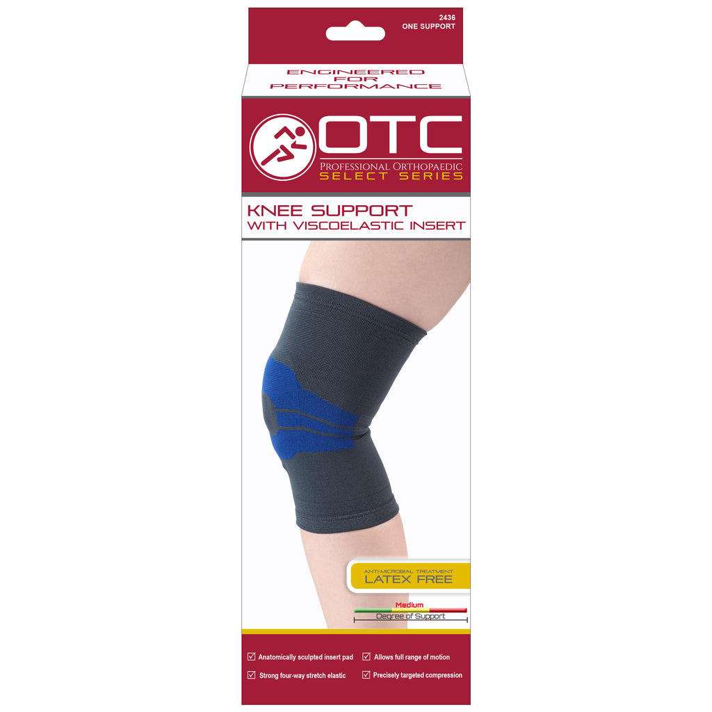 2436 / KNEE SUPPORT WITH COMPRESSION GEL INSERT – OTCBrace