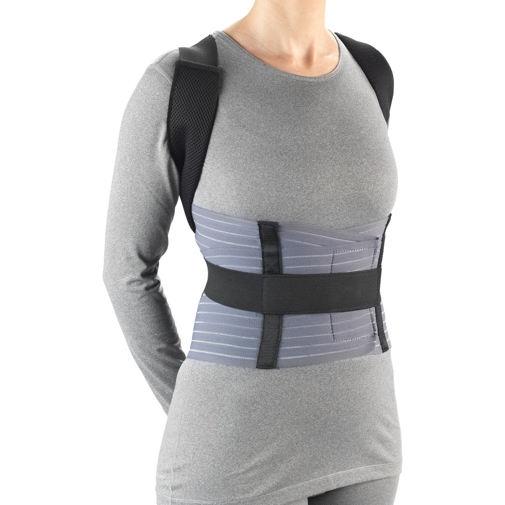 NY-48 Adjustable Back Posture Brace Back Pain Relief by Elastic