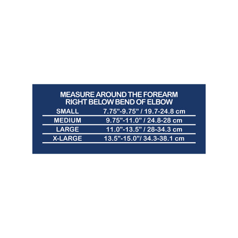 0301 / NEOPRENE ELBOW STRAP - PRESSURE PAD
