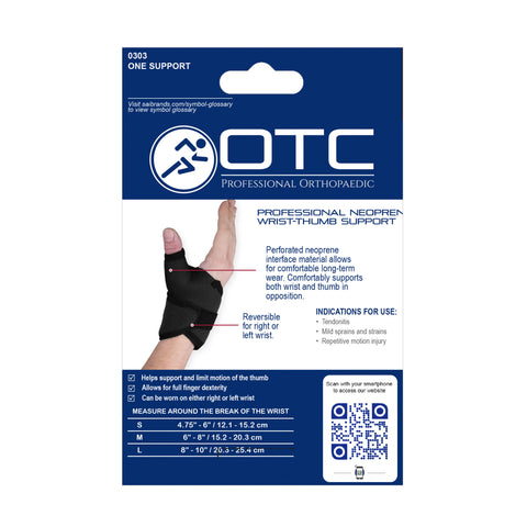 0303 / NEOPRENE WRIST-THUMB SUPPORT