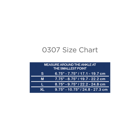 0307 / NEOPRENE ANKLE SUPPORT SLIP-ON STYLE