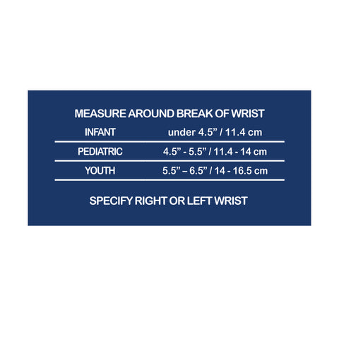 0322 / KIDSLINE WRIST SPLINT - SOFT FOAM