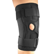 Front of ORTHOTEX KNEE STABILIZER WRAP - ROM HINGED BARS