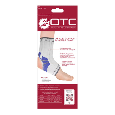2560 / ANKLE SUPPORT WITH SPIRAL STAYS