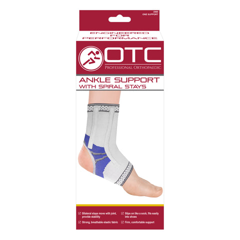 2560 / ANKLE SUPPORT WITH SPIRAL STAYS