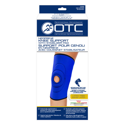 OTC Neoprene Knee Support - Stabilizer Pad 3L (0309BL-3L)