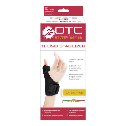 Front packaging of THUMB STABILIZER