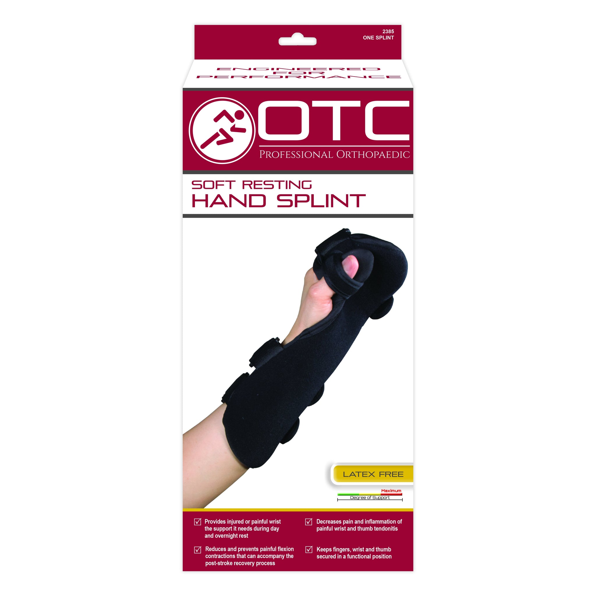 2385 / Soft Resting Hand Splint OTCBrace