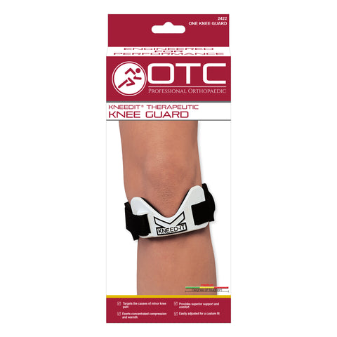 FRONT OF KNEED-IT THERAPEUTIC KNEE GUARD PACKAGING