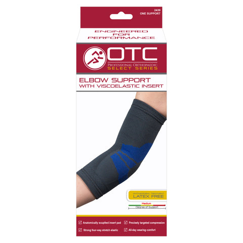FRONT OF ELBOW SUPPORT WITH COMPRESSION GEL INSERT PACKAGING