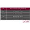 SINGLE HERNIA SUPPORT size chart