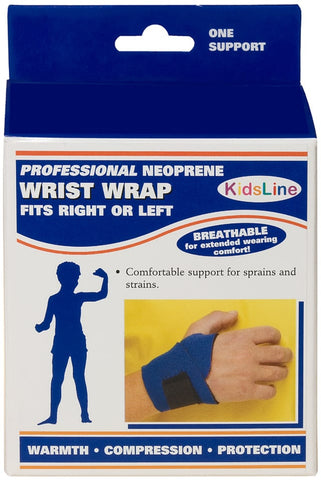 Front packaging of KIDSLINE WRIST WRAP