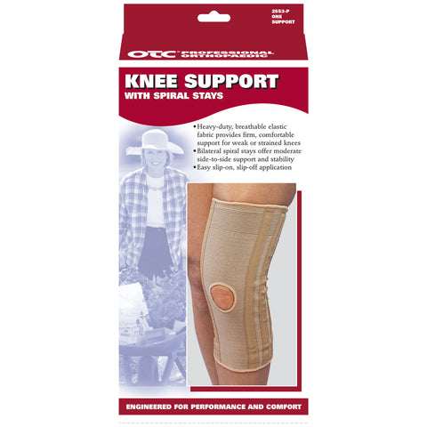 Front packaging KNEE SUPPORT - SPIRAL STAYS