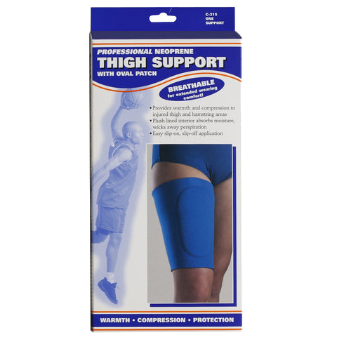 Front packaging of NEOPRENE THIGH SUPPORT