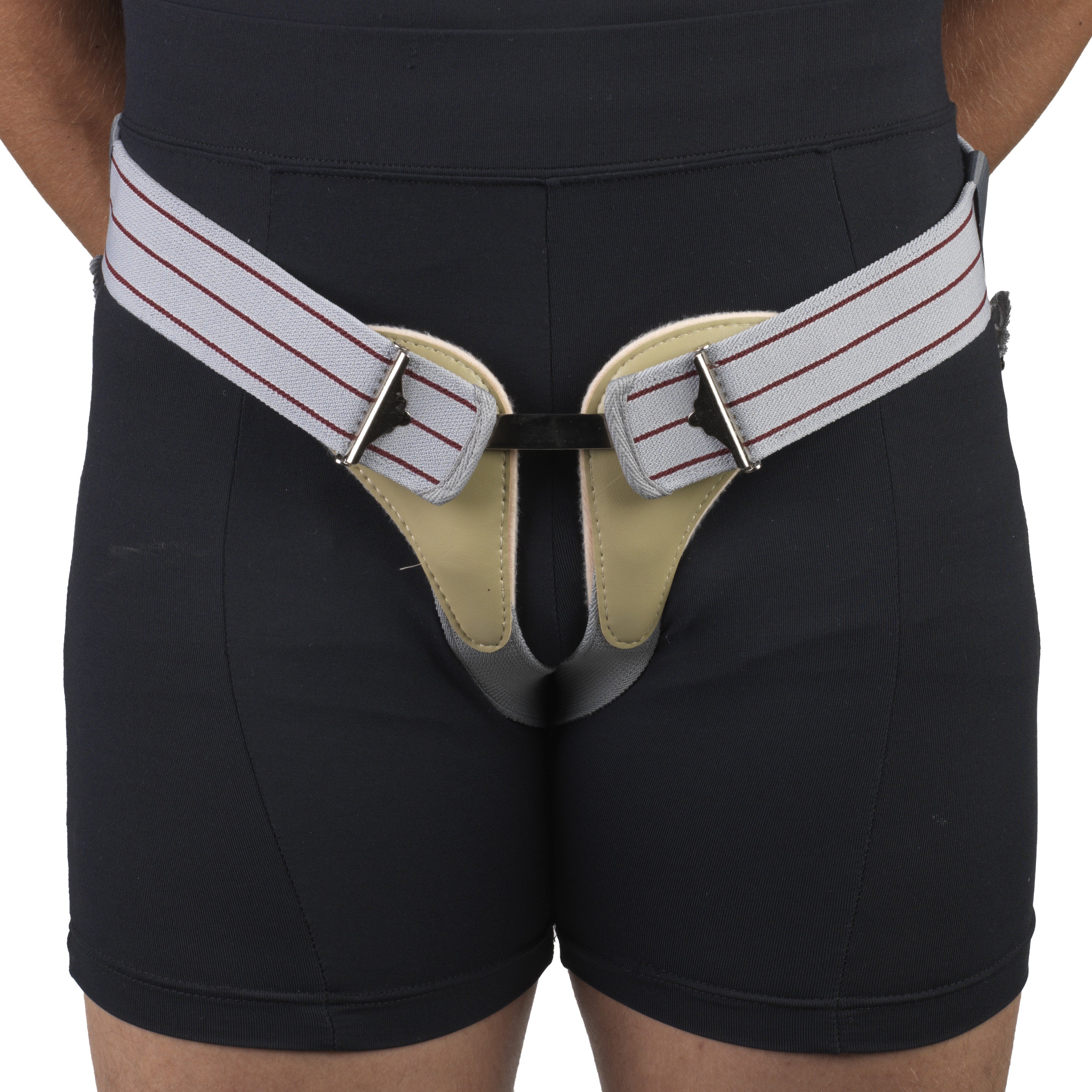 Black Hernia Belt for Men, Inguinal Hernia Support Belt Groin Truss Brace  Post Surgery Hernia Pain Relief, Adjustable Elastic Belt Men -  Canada
