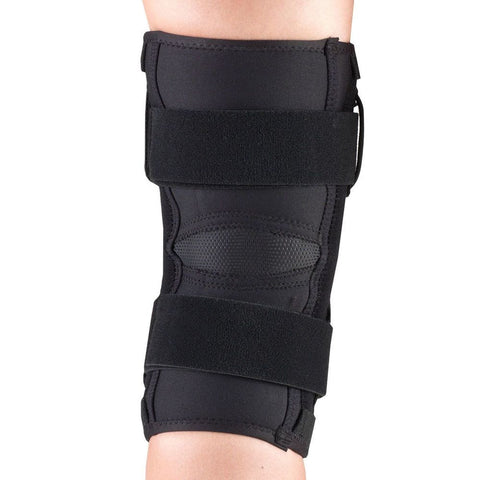 Rear of ORTHOTEX KNEE STABILIZER - SPIRAL STAYS