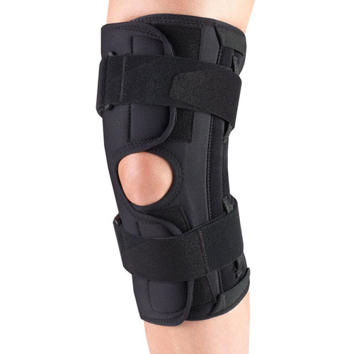 Front of ORTHOTEX KNEE STABILIZER WRAP - SPIRAL STAYS