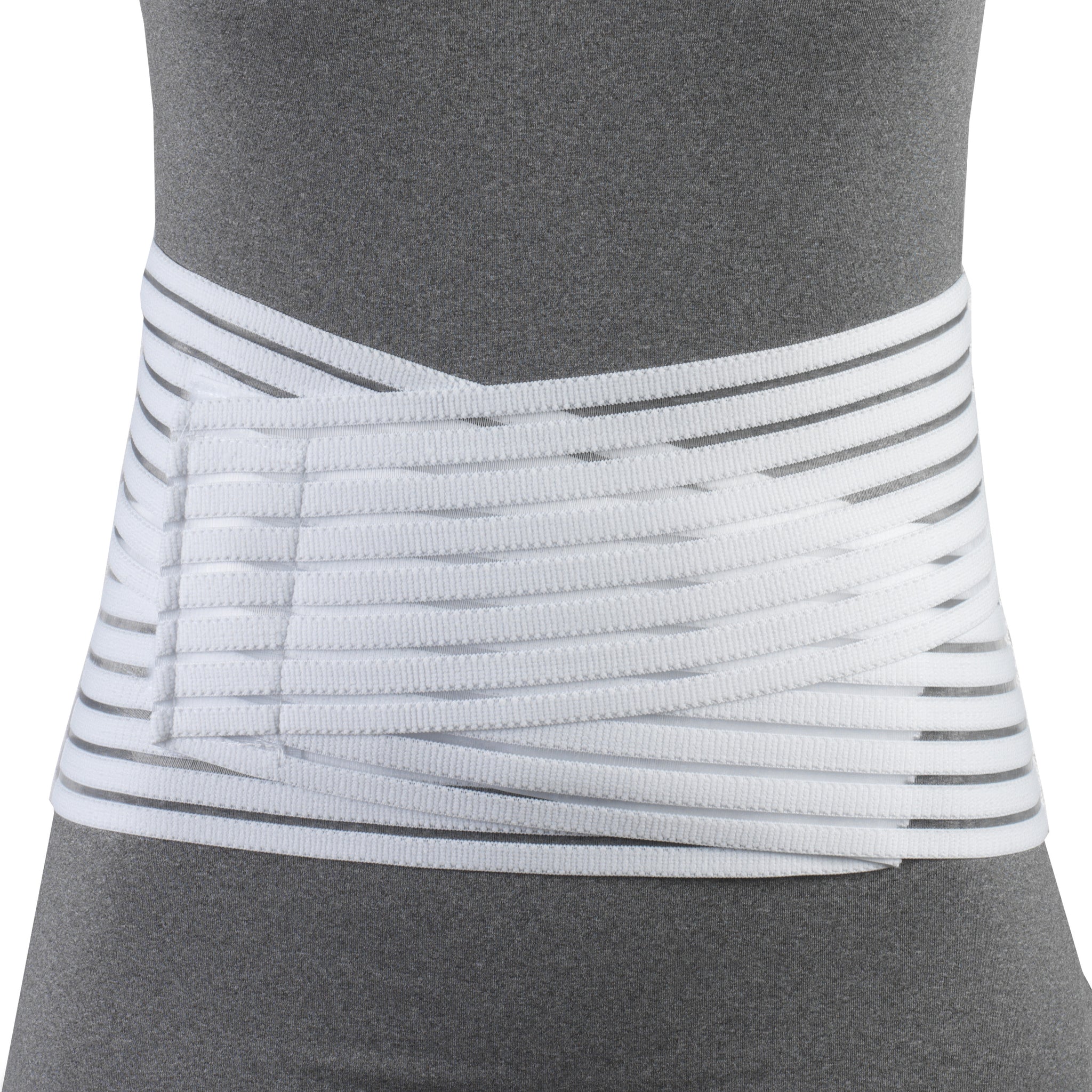 --Front of LIGHTWEIGHT ELASTIC LUMBOSACRAL SUPPORT--