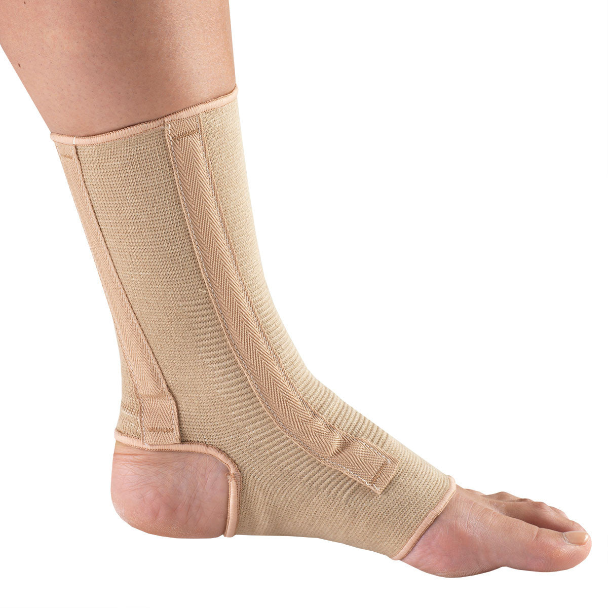 --Side of ANKLE SUPPORT - SPIRAL STAYS--