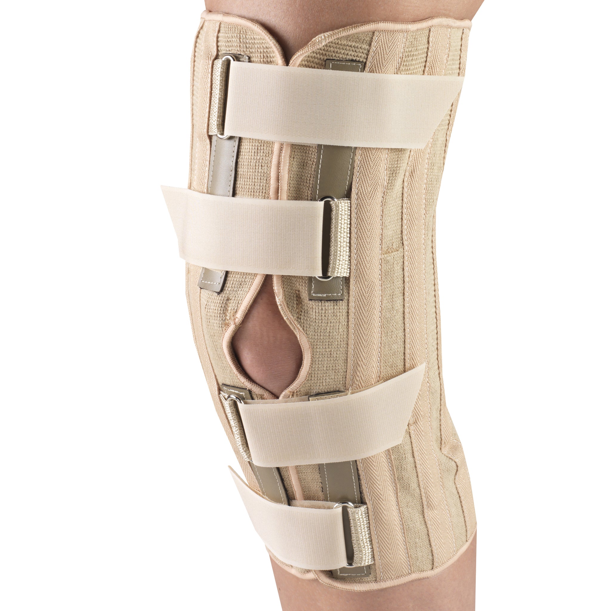 --Front of KNEE SUPPORT - CONDYLE PADS, FRONT OPENING--