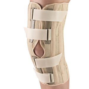 Front of KNEE SUPPORT - CONDYLE PADS, FRONT OPENING
